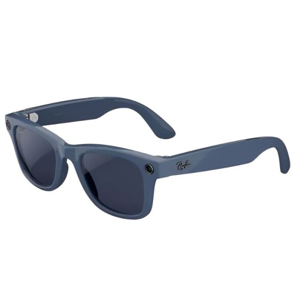 Lente Ray-Ban Meta Wayfarer Gen2 Shiny Cosmic Blue Trans Sapphire 721438 Lente Ray-Ban Meta Wayfarer Gen2 Shiny Cosmic Blue Trans Sapphire 721438