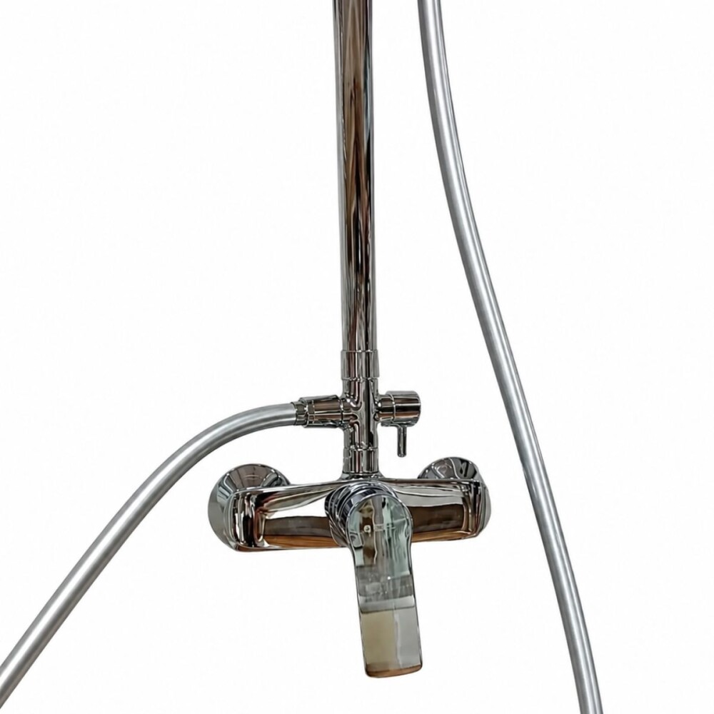 Barral de ducha Monocomando Exterior con transferencia Blaster Cromado Brillante Barral De Ducha Monocomando Exterior Con Transferencia Blaster Cromado Brillante