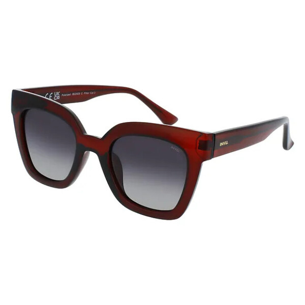 INVU IB22426C Transp.Dark Burgundy Polarized Invu Ib22426c Transp.dark Burgundy Polarized