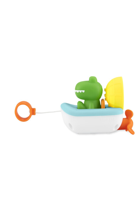 Juego de baño barco cocodrilo Sin color
