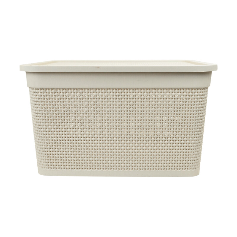 Set x2 Caja simil ratán 40 lts ARENA