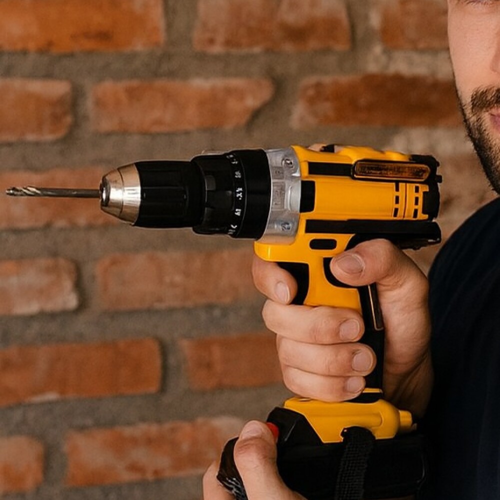 Set Taladro Inalámbrico 21v Con 2 Baterías Y Cargador Set Taladro Inalámbrico 21v Con 2 Baterías Y Cargador