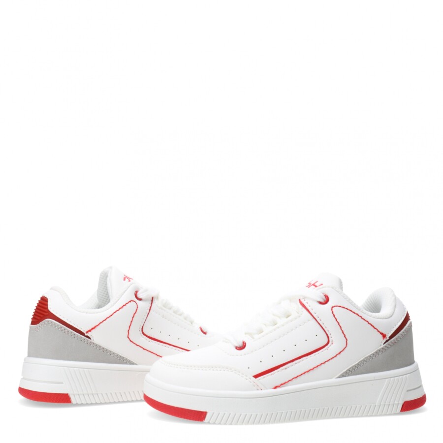 Championes Infantiles Push WUHU Blanco - Rojo