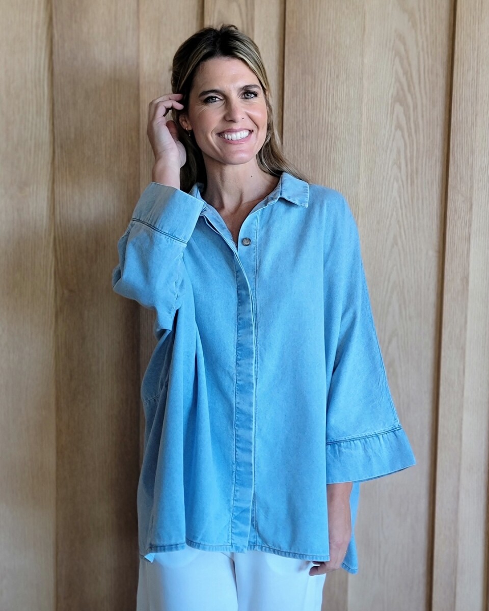 Camisa Tuna - Denim Celeste 