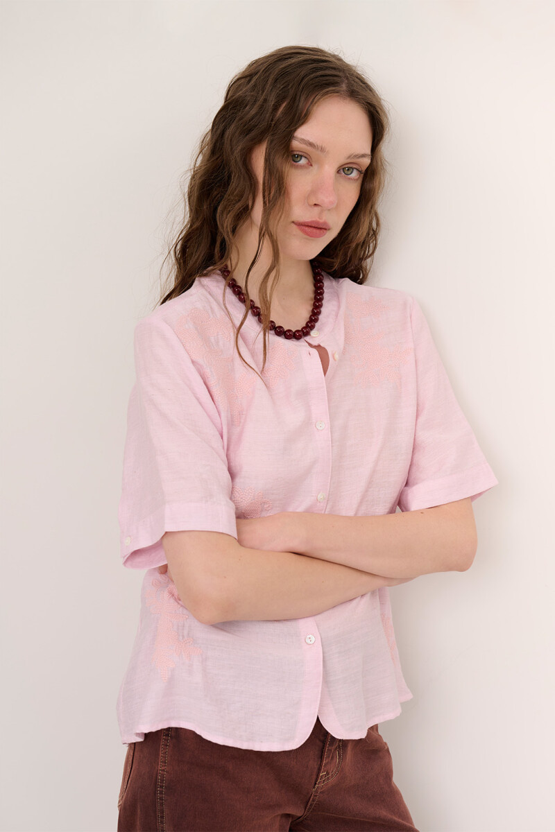 CAMISA DEBBIE ROSA