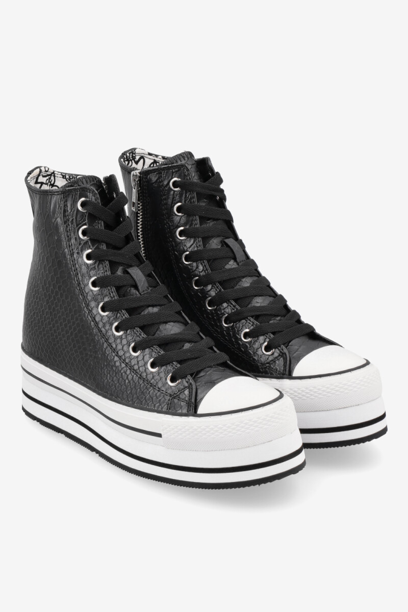 ZAPATILLA OLD SCHOOL - CAÑA SU Negro