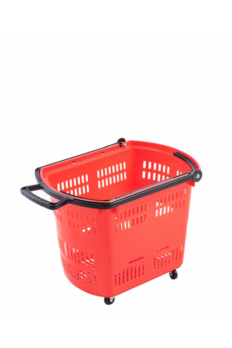 Carro Cesto Supermercado Rojo Carro Cesto Supermercado Rojo