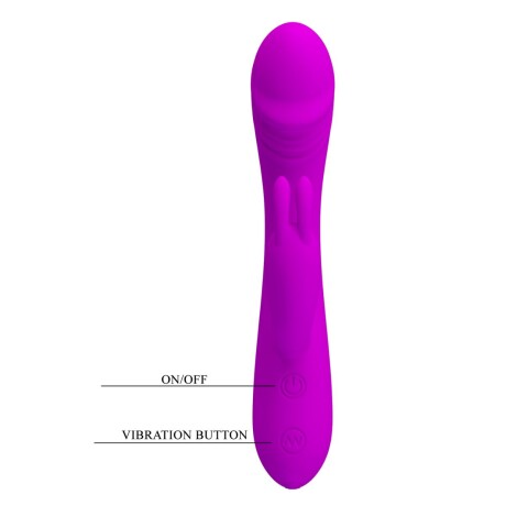 Vibrador Doble Estimulo Pretty Love Hunter Vibrador Doble Estimulo Pretty Love Hunter