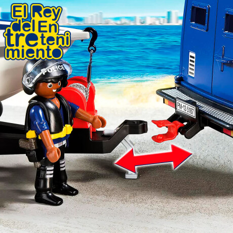 Playmobil 70534 Camioneta Policia + Lancha 90pcs Playmobil 70534 Camioneta Policia + Lancha 90pcs