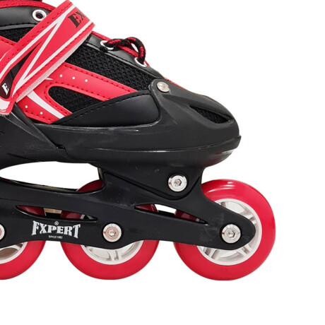 Patin Rollers Extensible Excelente Talles Y Colores Rojo