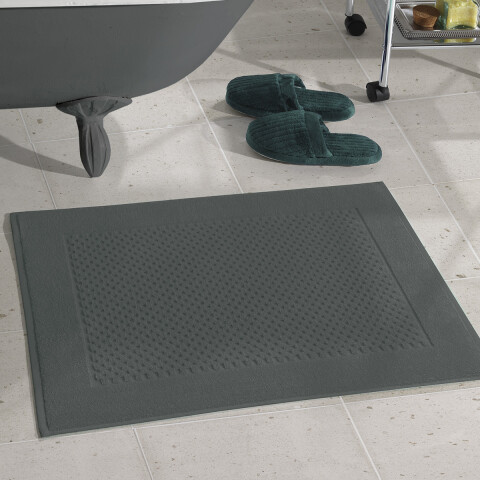 Toalla Piso Prime Dohler 100% Algodón 50 x 70 cm GRIS OSCURO