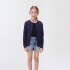 CARDIGAN FEM AZUL OSCURO