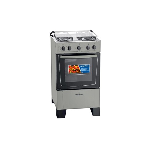 PK_6617 COCINA COMBINADA 4 HORNALLA PUNKAL SILVER Pk_6617 Cocina Combinada 4 Hornalla Punkal Silver