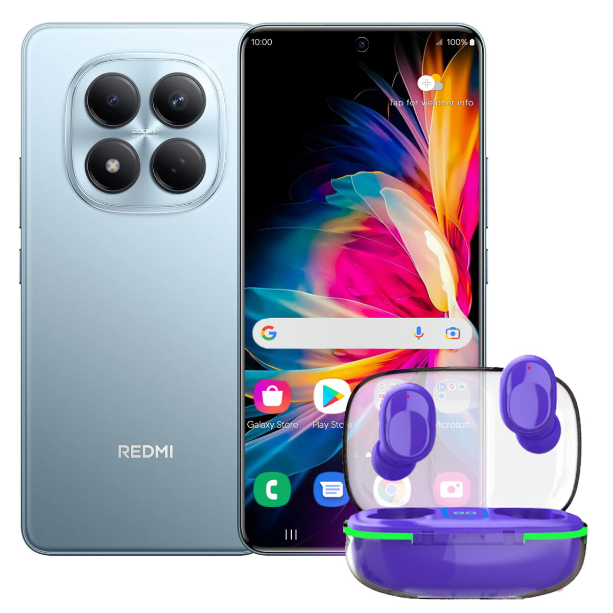 Xiaomi Note 15 Pro 8gb Ram 256gb Rom 4g Lte 200mpx + Regalo - CELESTE 