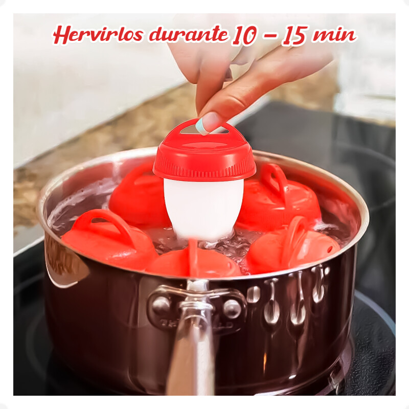 Molde De Silicona Para Huevos Para 6 Unidades Molde De Silicona Para Huevos Para 6 Unidades