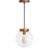 COLGANTE ESFERA 1L E27 D20CM COBRE COLGANTE ESFERA 1L E27 D20CM COBRE
