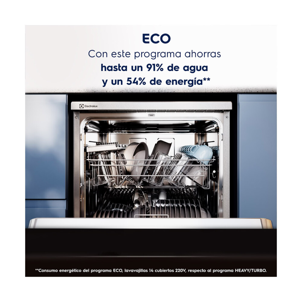 Lavavajillas Electrolux 14 Servicios EHFF14E5MSCZG Inoxidable