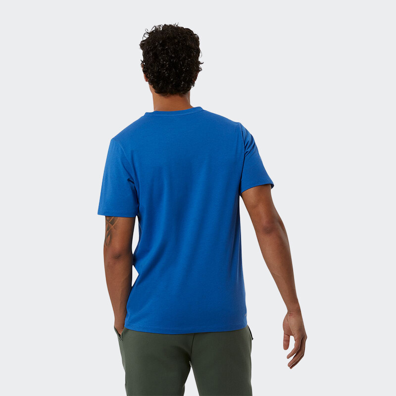 Remera New Balance Heathertech Azul