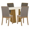 Juego de Comedor Porto 4 sillas Juego de Comedor Porto 4 sillas