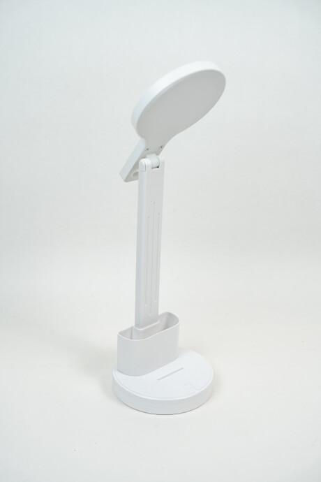 Lampara De Mesa Luciu Blanco