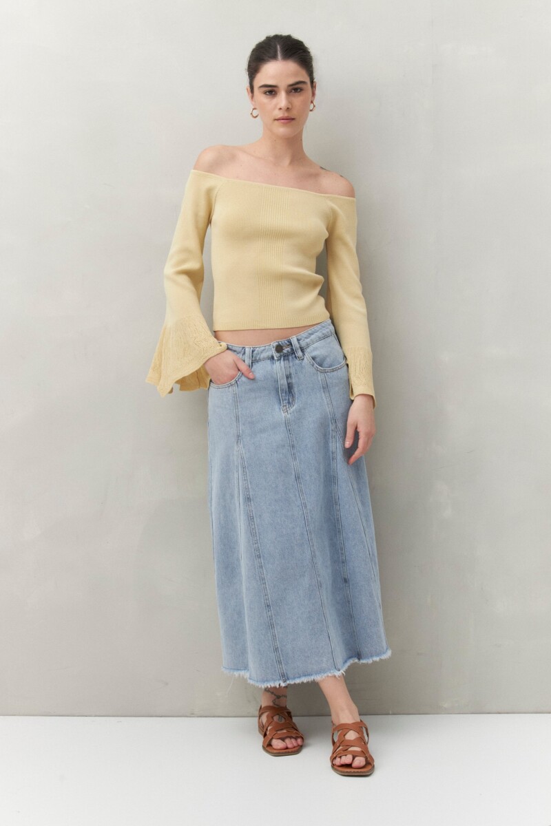 TOP TOMAS AMARILLO PASTEL