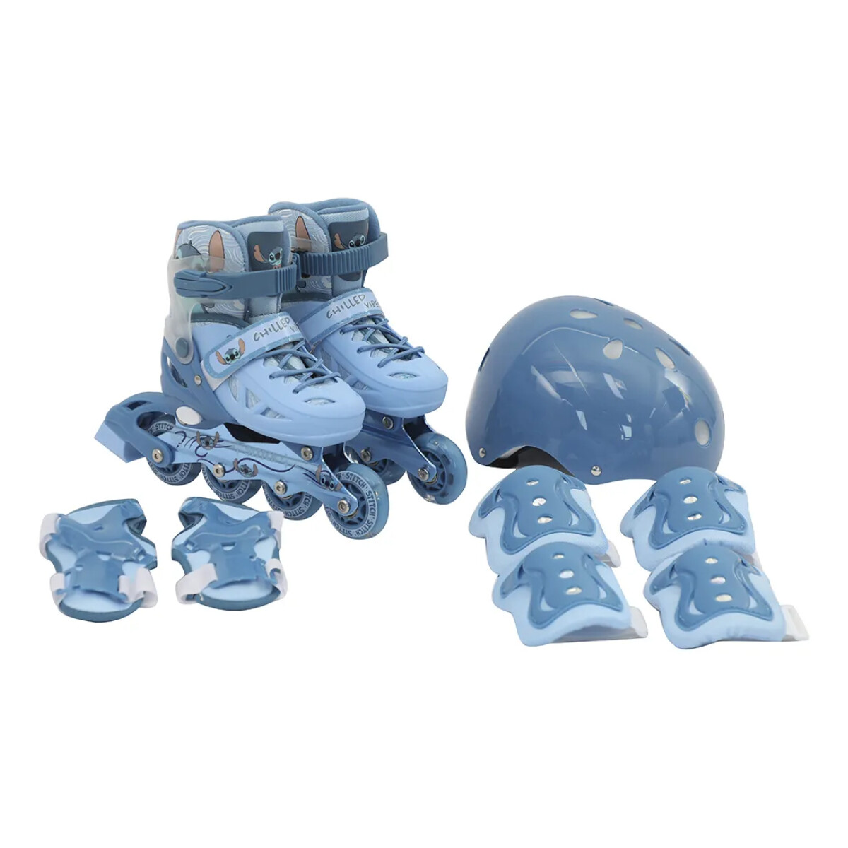 Set Completo Patines Stitch 