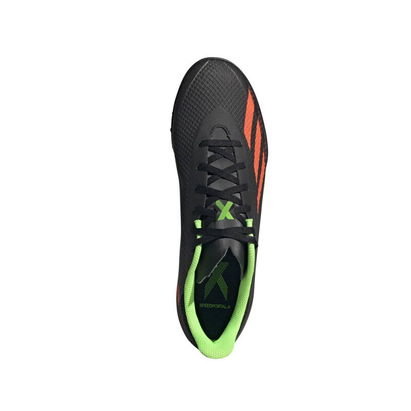 adidas X SPEEDPORTAL 4 TURF BOOTS BLACK