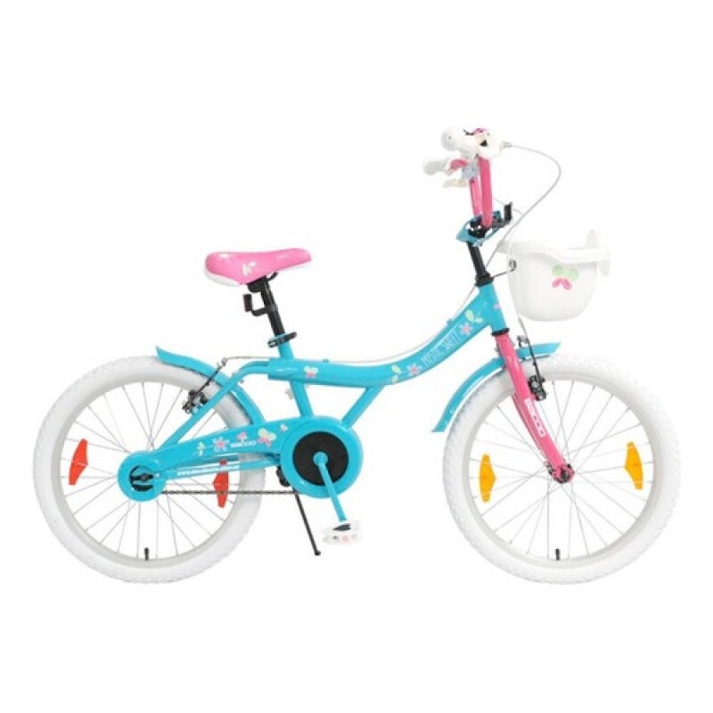 Bicicleta Baccio Mystic Sweet rodado 20 Celeste/Rosa