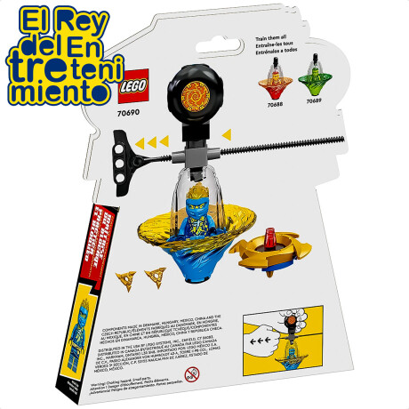 Lego Ninjago Entrenamiento Ninja Giratorio 32 piezas Jay