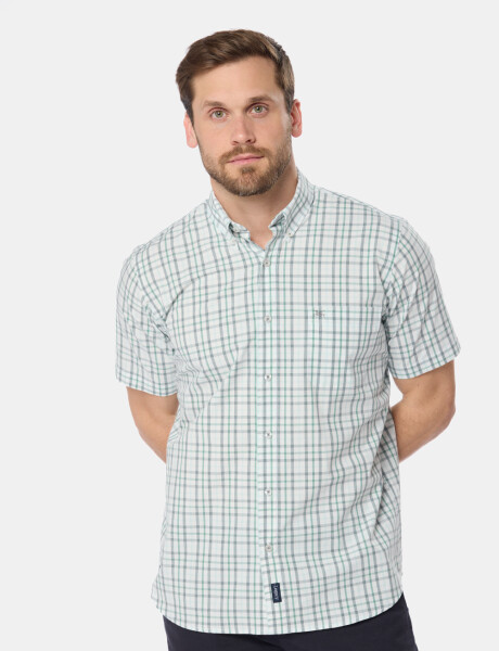 CAMISA SPORT A CUADROS Verde