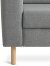 Sofá SVALBARD chaise longue gris claro Sofá SVALBARD chaise longue gris claro
