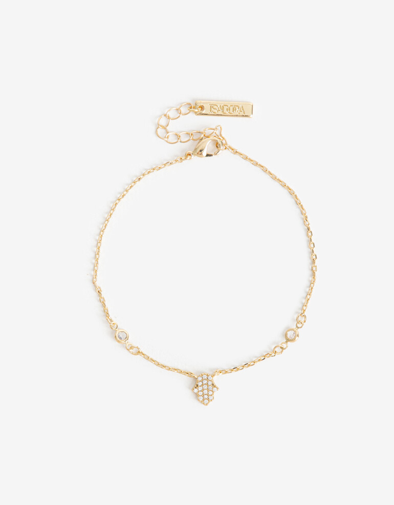 Pulseras Flexibles Cubic zirconia Pulsera Flexible Cubic Zirconia - Dorado