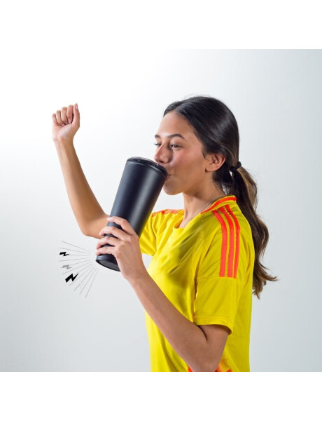 MUG TERMICO C/SILBATO VUVUZELA PLAST. 500ML AZUL MUG TERMICO C/SILBATO VUVUZELA PLAST. 500ML AZUL