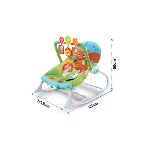 Silla mecedora 3 etapas con vibraciones y musica ARDILLA