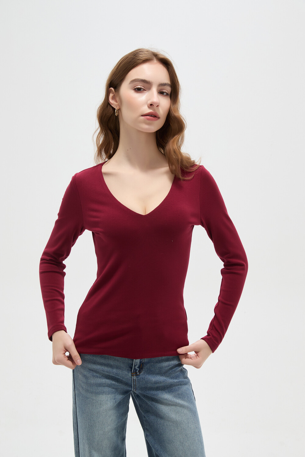 Remera Inhara Bordeaux