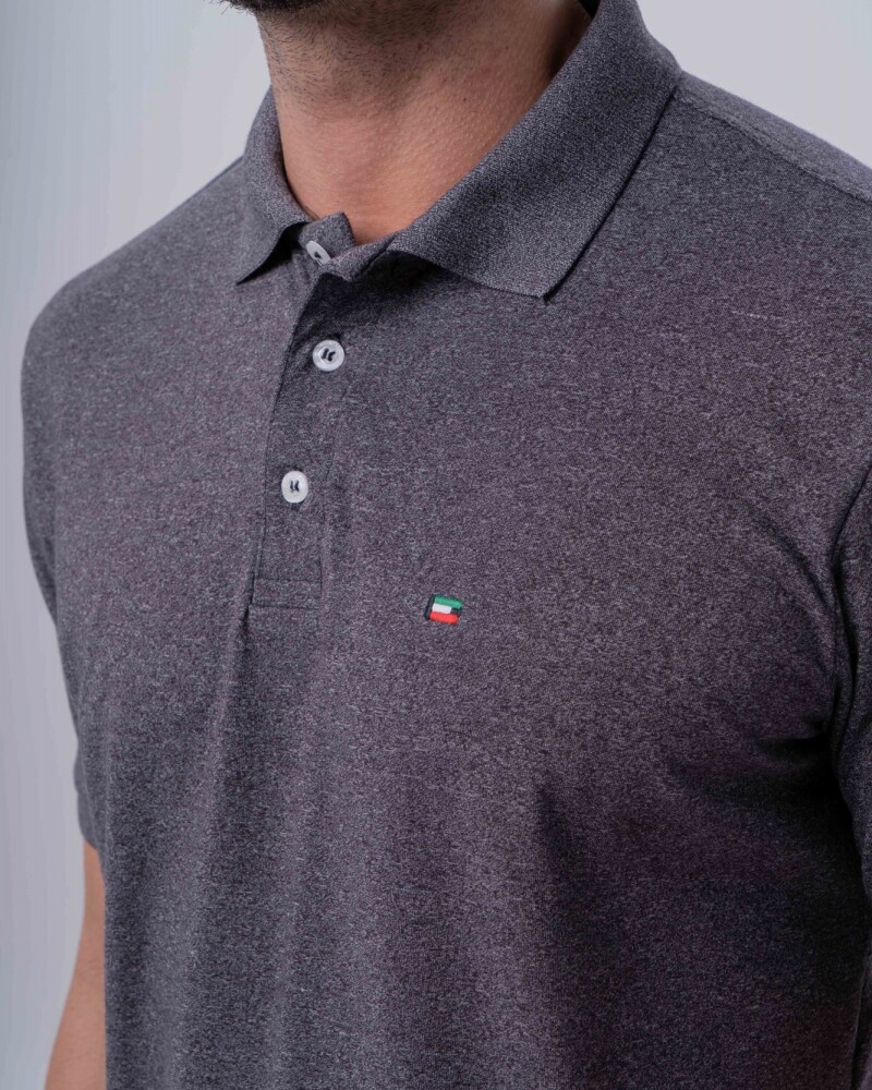 REMERA POLO Negro