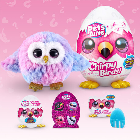 Figura Pets Alive Chirpy Birds Sorpresas 001