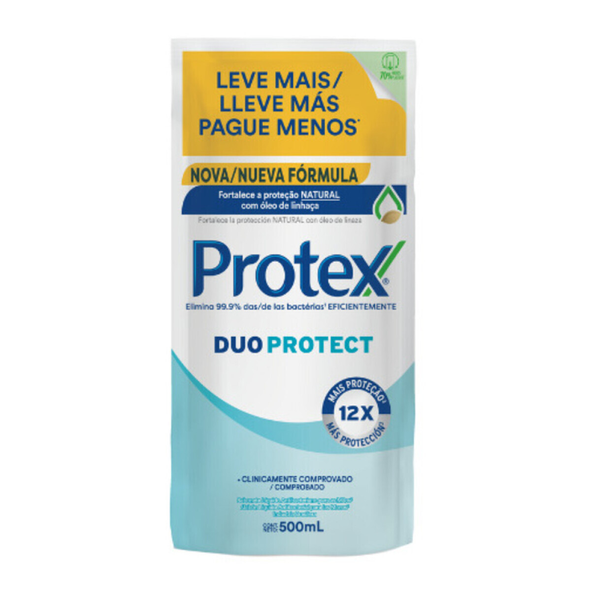 Jabón Líquido Duo Protect 500 ml Repuesto – Protex 