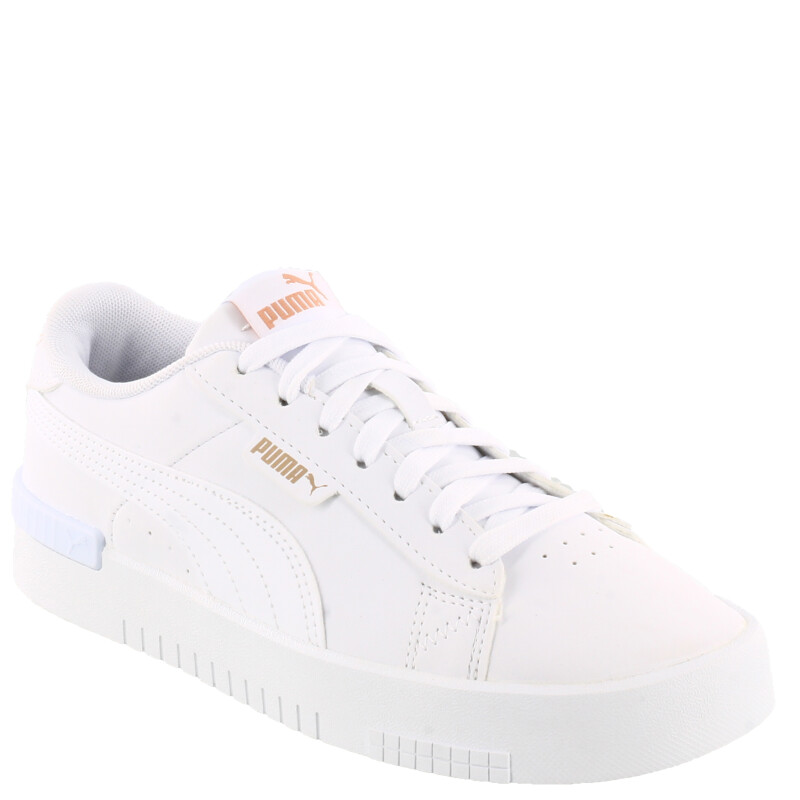 Championes de Mujer Puma Jada Renew Nobuck Blanco - Dorado