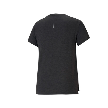 REMERA PUMA RUN FAVORITE HEATHER Black