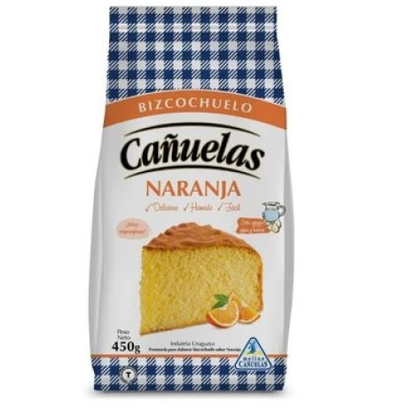 PREMEZCLA P/BIZC CAÑUELAS 450G NARANJA PREMEZCLA P/BIZC CAÑUELAS 450G NARANJA