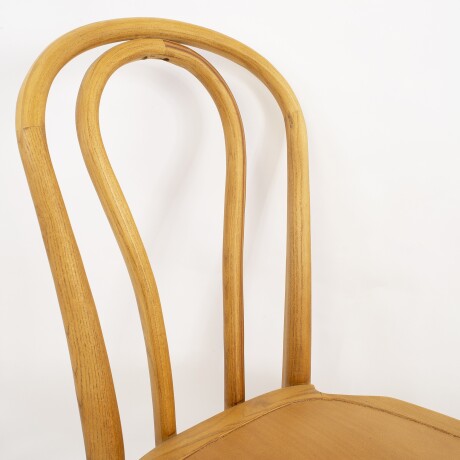 SILLA DE COMEDOR MADERA NATURAL-BEIGE THONET