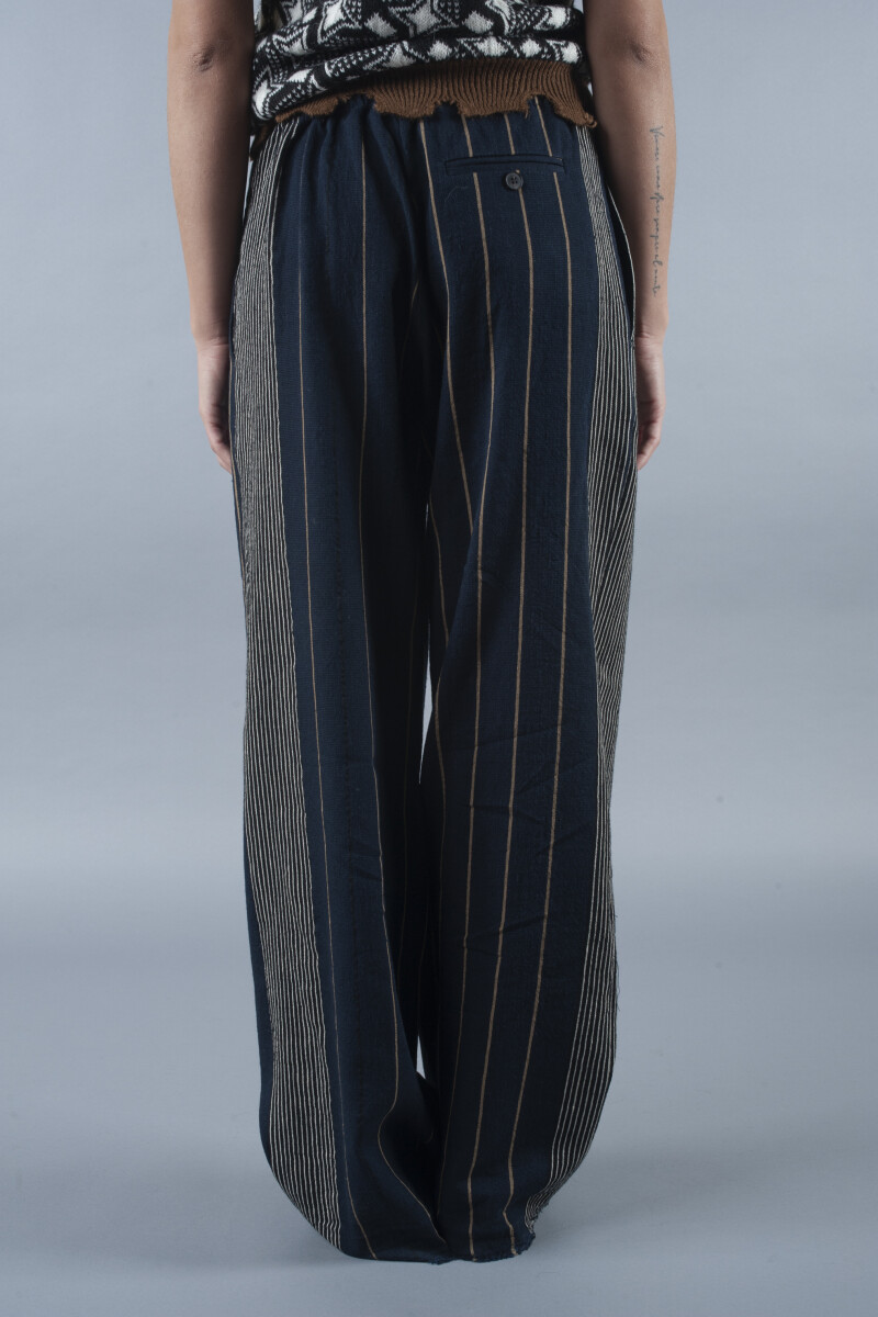 PANTALÓN RECTO Azul