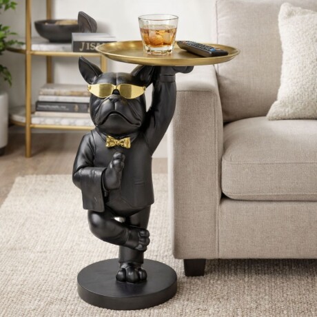 MESA AUXILIAR COOL BULLDOG Negro - CIRCULAR