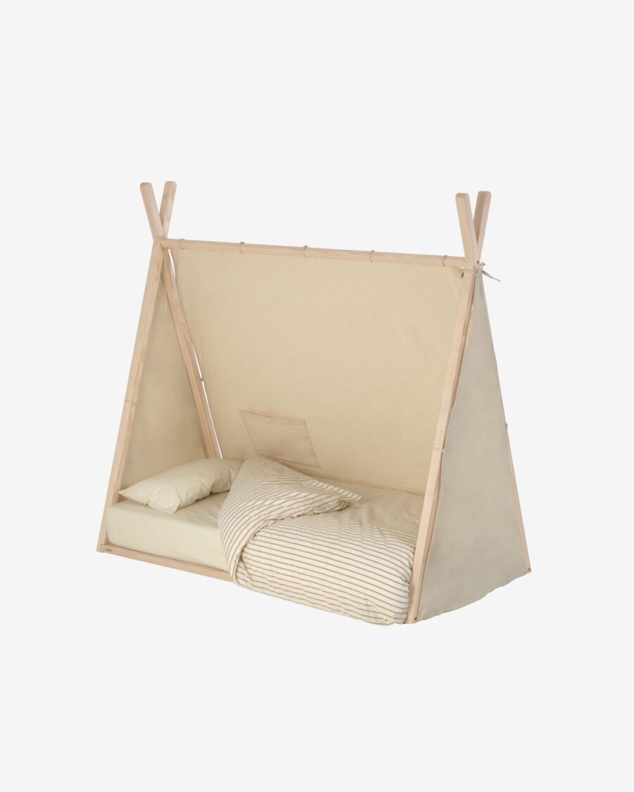 Cubierta 100% algodón para cama tipi Maralis 90 x 190 cm Cubierta 100% algodón para cama tipi Maralis 90 x 190 cm