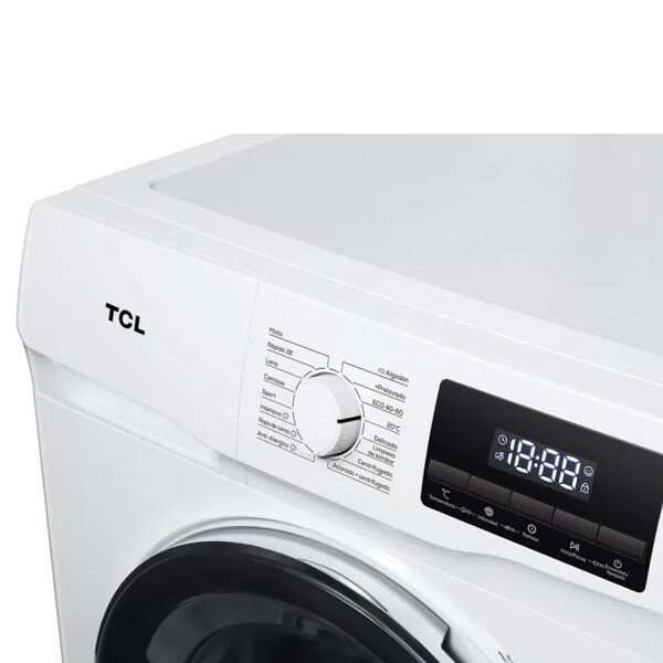 Lavarropas Inverter Tcl P608 8kg Carga Frontal LAVARROPAS TCL INVERTER P608FLW 8KG