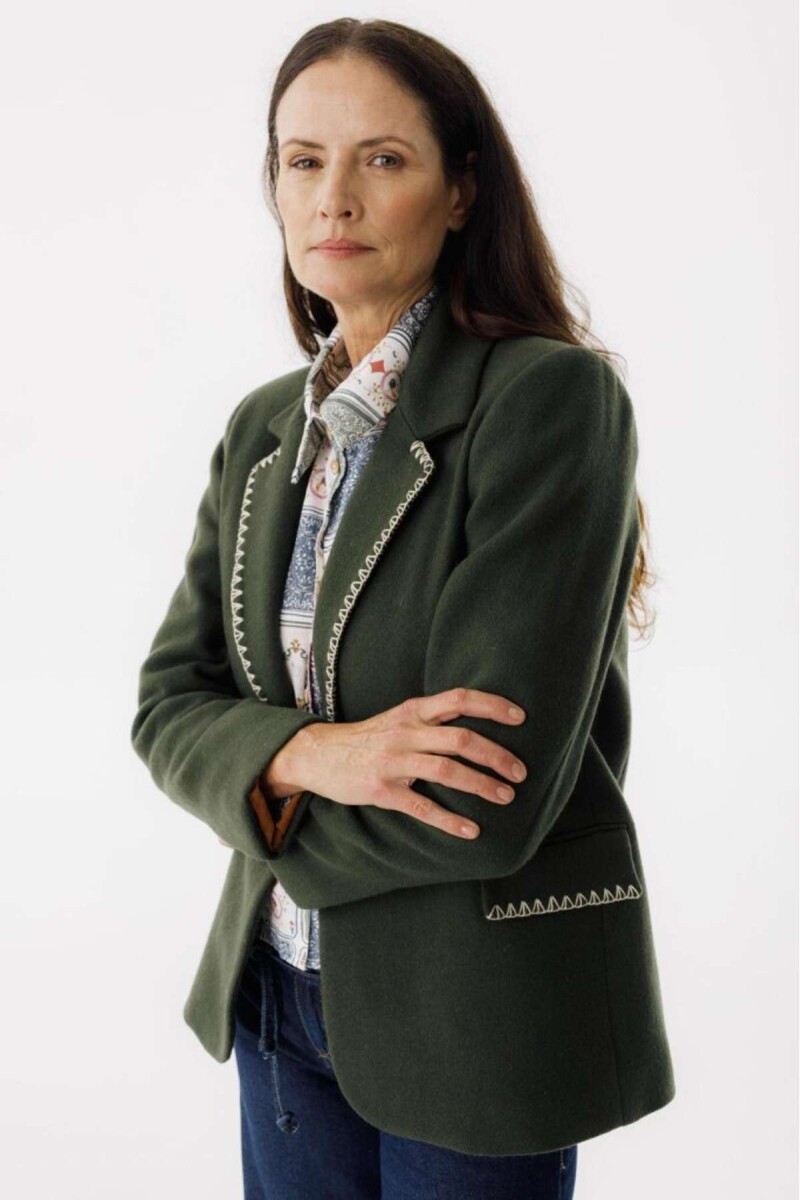 Blazer Cipra Bias - Verde 