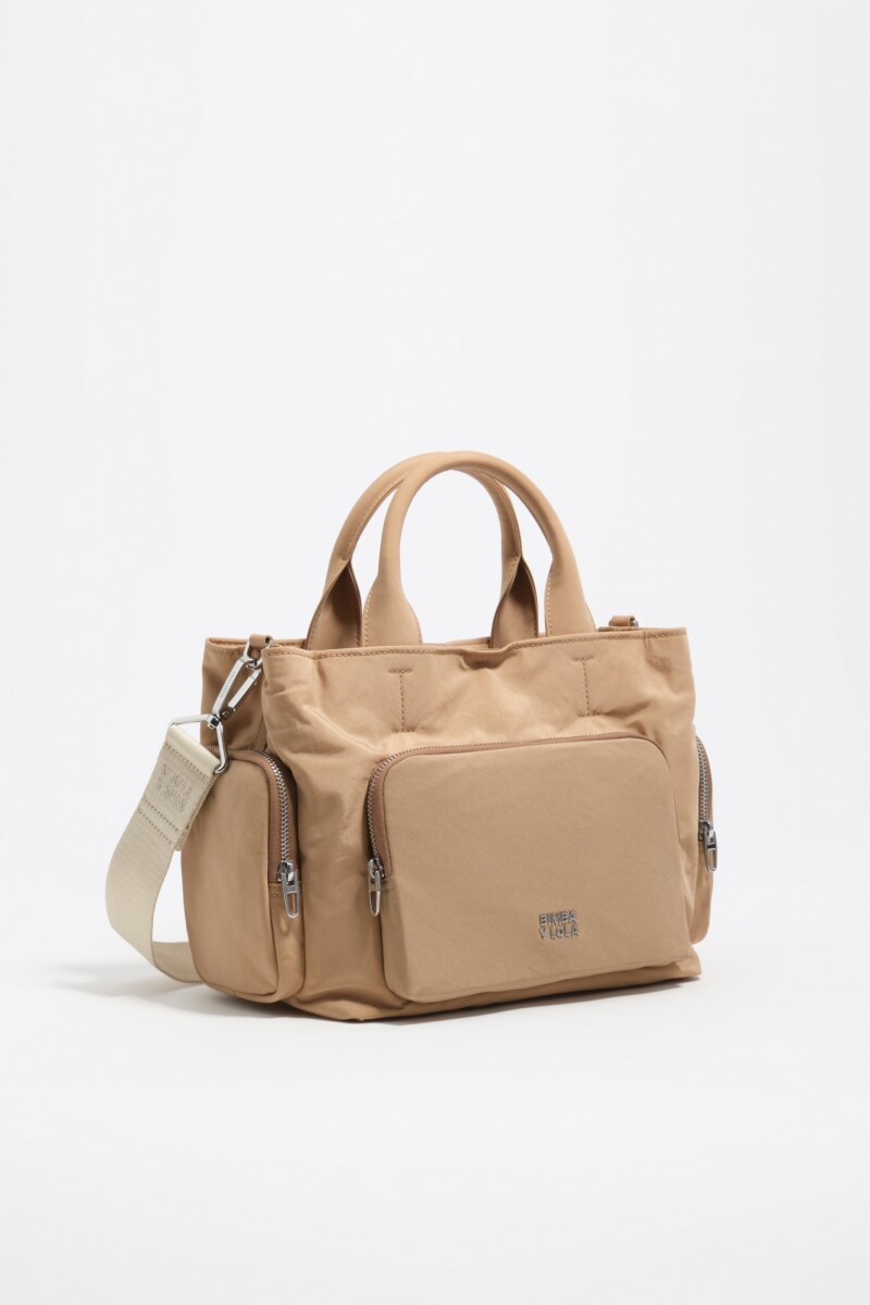 BOLSO BANDOLERA POCKET Camel