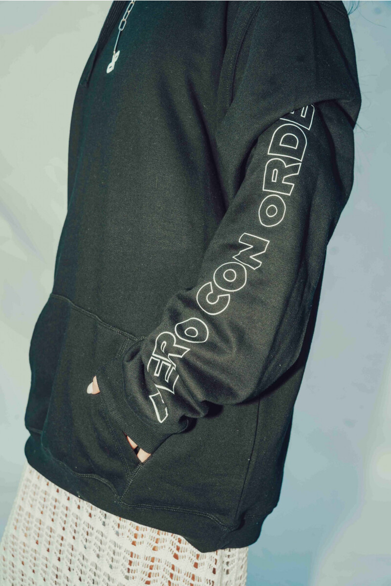 Hoodie Essential Negro