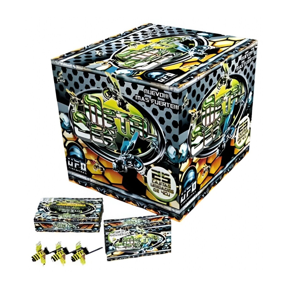 ABEJITA UFO METAL BEE DISP 20X4PCS 